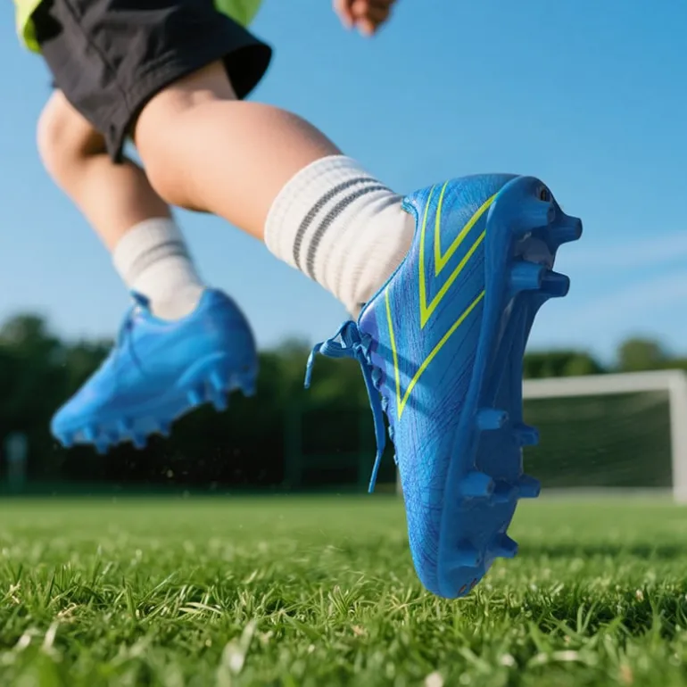 Kids’ Performance Soccer Cleats for Natural Grass