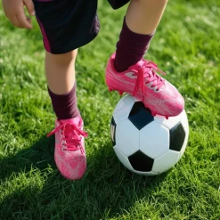 Kids’ Performance Soccer Cleats for Natural Grass