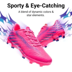 Kids’ Soccer Cleats with Three-Zone Studs