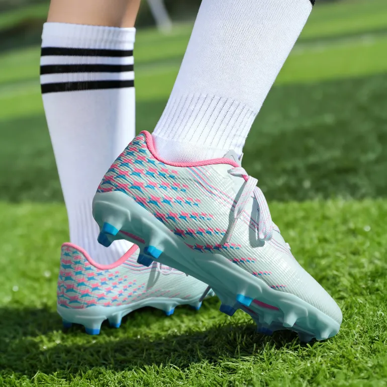 Kids’ Soccer Cleats with Three-Zone Studs