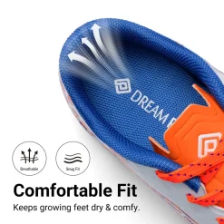 Kids’ Soccer Cleats with Three-Zone Studs
