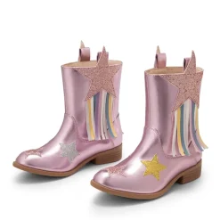 Kids Star Tassel Cowgirl Boots