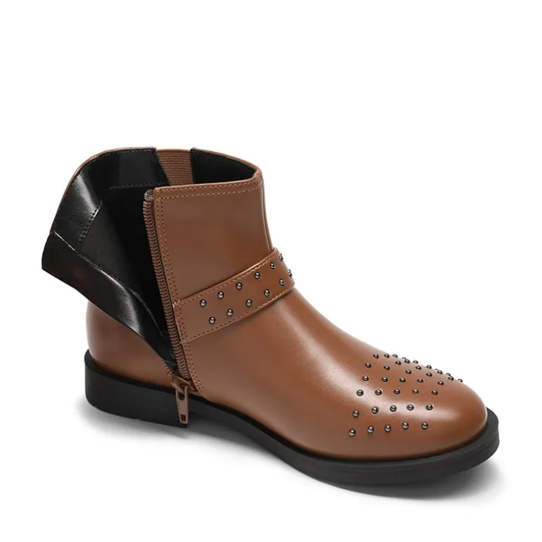 Kids Studded Detail Fashion Boots