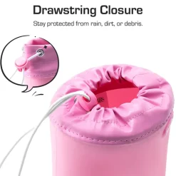 Kids’ Waterproof Drawstring Rain Boots