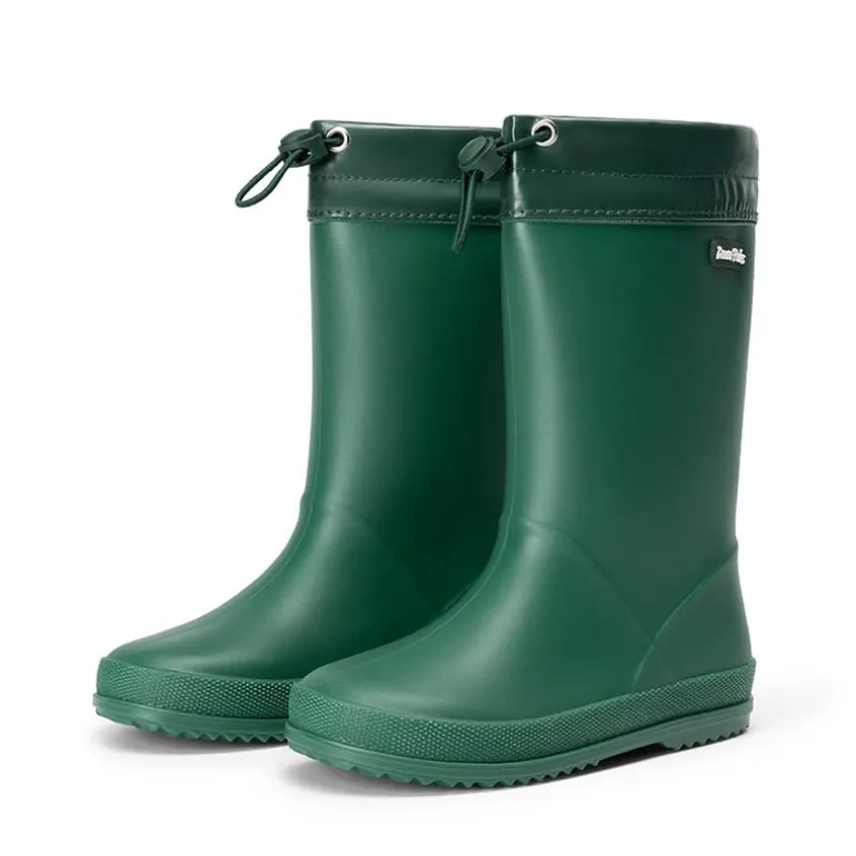 Kids’ Waterproof Drawstring Rain Boots
