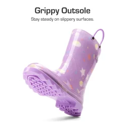 Kids’ Waterproof Handle-Top Rain Boots