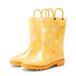 Kids’ Waterproof Handle-Top Rain Boots