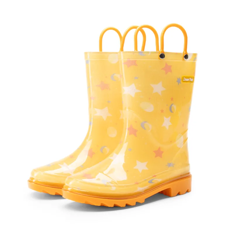 Kids’ Waterproof Handle-Top Rain Boots