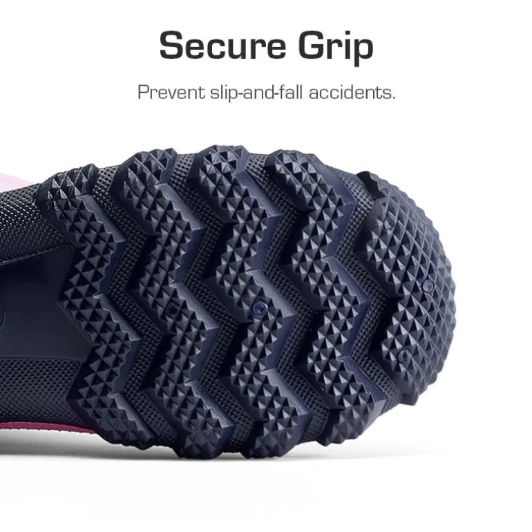 Kids’ Waterproof Slip-On Rain Boots