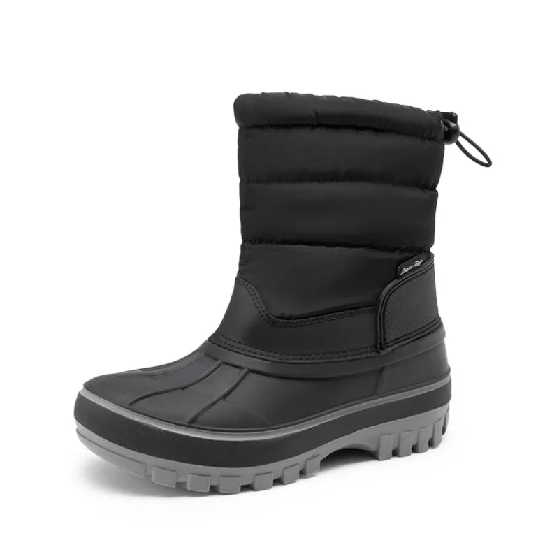 Kids’ Waterproof Slip-On Winter Snow Boots