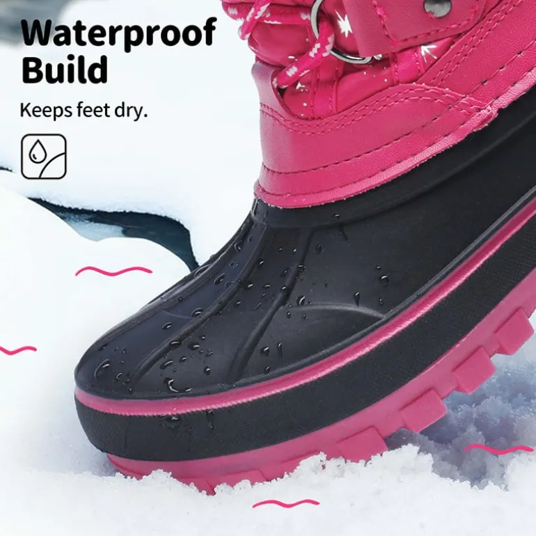 Kids Waterproof Snow Boots