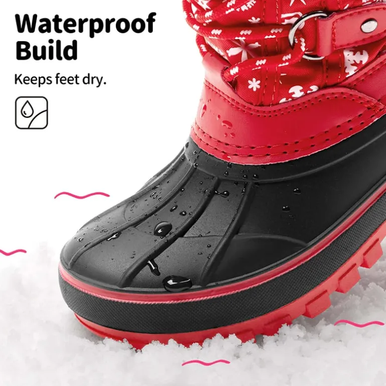 Kids Waterproof Snow Boots