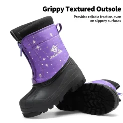 Kids Waterproof Snow Boots for boys and girls