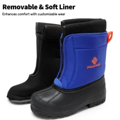 Kids Waterproof Snow Boots for boys and girls