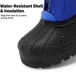 Kids Waterproof Snow Boots for boys and girls
