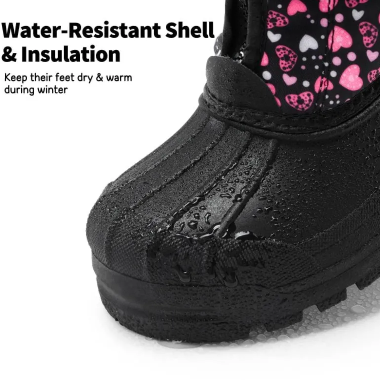 Kids Waterproof Snow Boots for boys and girls
