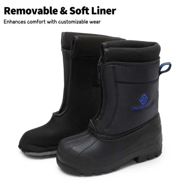 Kids Waterproof Snow Boots for boys and girls