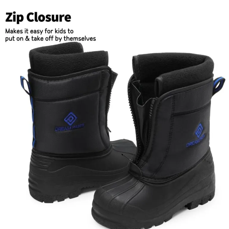 Kids Waterproof Snow Boots for boys and girls