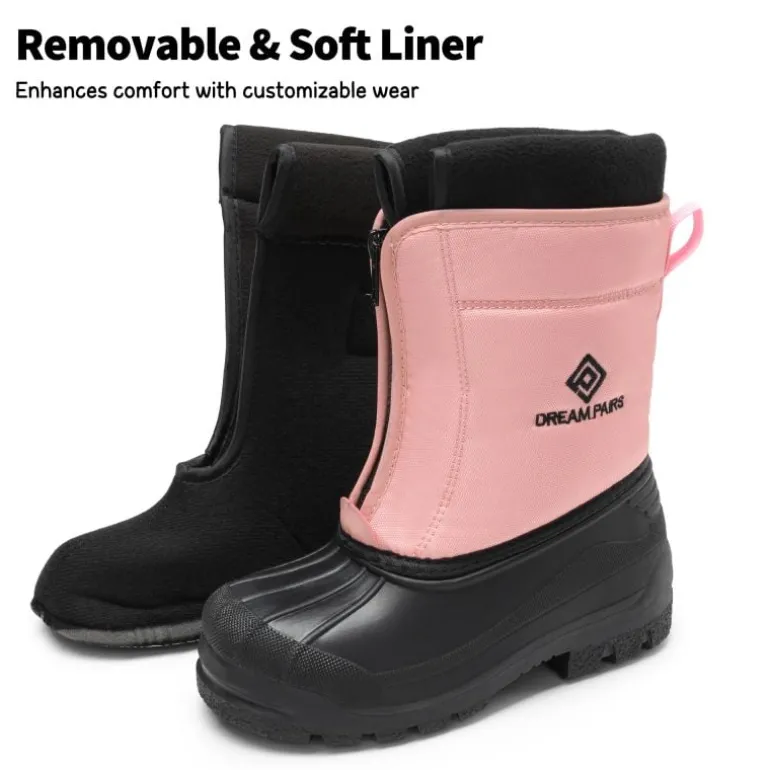 Kids Waterproof Snow Boots for boys and girls
