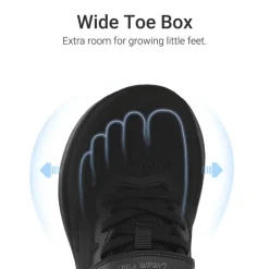 Kids’ Wide Toe Box Running Shoes