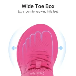 Kids’ Wide Toe Box Running Shoes