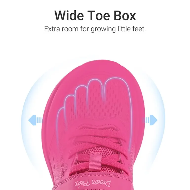 Kids’ Wide Toe Box Running Shoes