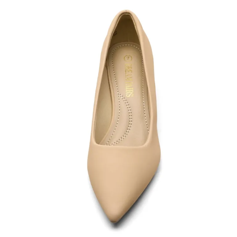 Kitten Heel Pointed Toe Pumps