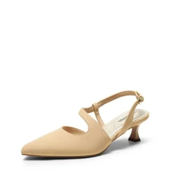 Kitten Heel Slingback Pumps