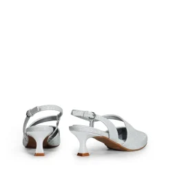 Kitten Heel Slingback Pumps