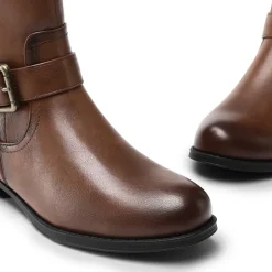 Knee High Buckle Riding Boots