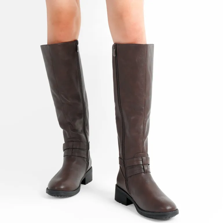 Knee High Fur Lined Boots