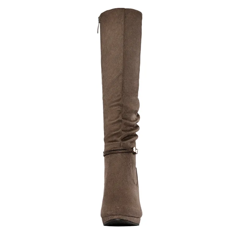 Knee High Platform Heel Boots