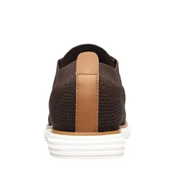 [KnitFlex Breeze] Men's Knitted Oxford Sneaker Shoes