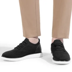 [KnitFlex SmartCraft-] Men's Knitted Casual Oxford Wingtip Shoes