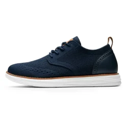 [KnitFlex SmartCraft] Men's Lightweight Wingtip Oxford Shoes
