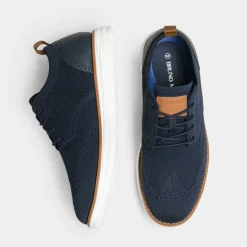 [KnitFlex SmartCraft] Men's Lightweight Wingtip Oxford Shoes