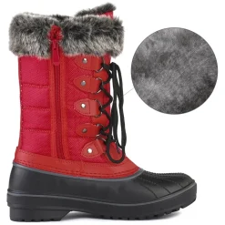 Lace Up Walking Snow Boots