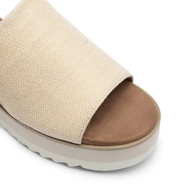 Lightweight Canvas Upper Wedge Sandals