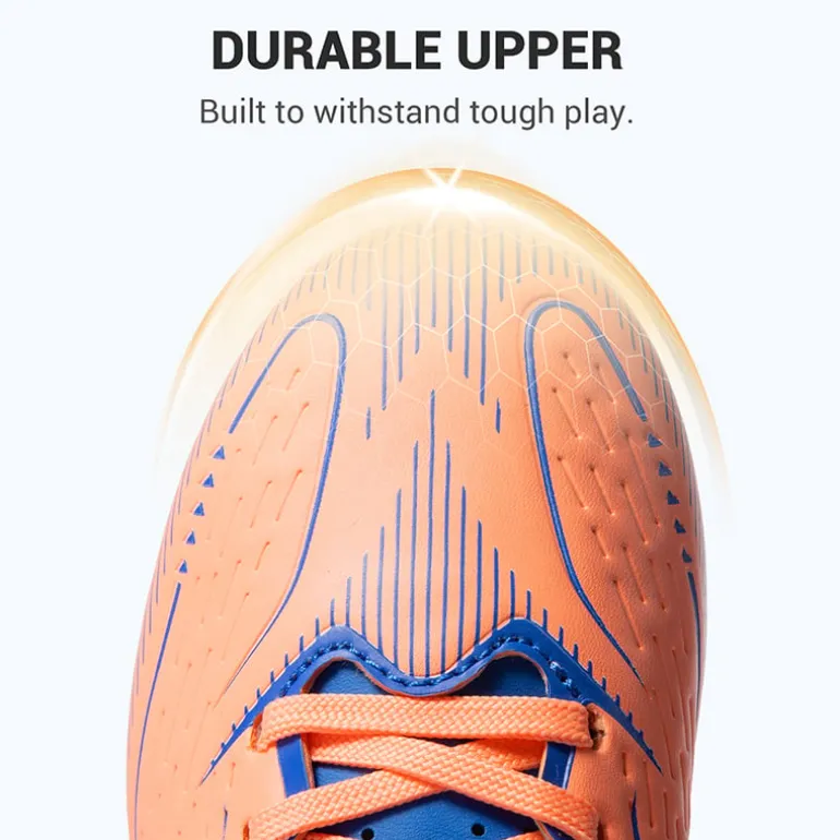 Lightweight Three-Zone Stud Kids' Soccer Cleats for Boys & Girls