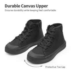 [LilLegends CourtStar] Kids Canvas High-Top Casual Sneakers