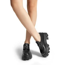[Livia] Lug Sole Chunky Platform Loafers