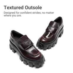[Livia] Lug Sole Chunky Platform Loafers