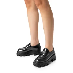 [Livia] Lug Sole Chunky Platform Loafers