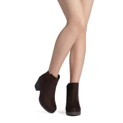 Low Heel Chunky Ankle Boots