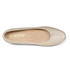 Low Heel Chunky Pump Shoes