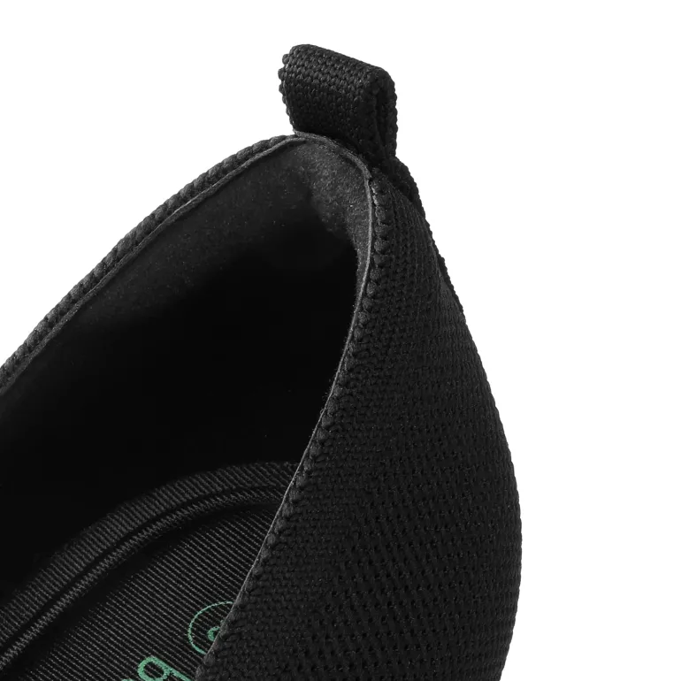 Low Kitten Heel Knit Pumps