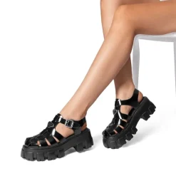 Lug Sole Platform Sandals
