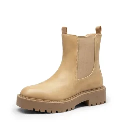 Lug-Sole Slip-on Chelsea boots