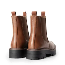 Lug-Sole Slip-on Chelsea boots