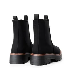Lug-Sole Slip-on Chelsea boots